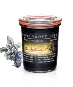 Via delicia Borůvkový džem 170g