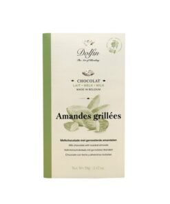 Dolfin - mléčná čokoláda s grilovanými mandlemi - 70g