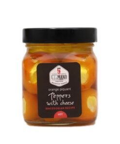 Gurmano oranžové papričky plněné sýrem Hot pálivé - 290g