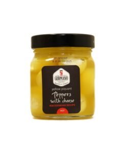 Gurmano žluté papričky plněné sýrem pálivé - 290g