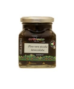 Ortomio- černé olivy bez pecky ve slaném nálevu - 280g