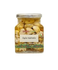 Ortomio - Česnek marinovaný s bylinkami - 280g